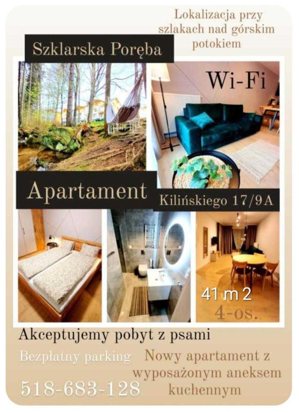 Apartament Kilinskiego 17A/9 Szklarska Poreba Extérieur photo